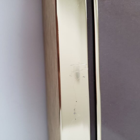 Vintage Artist Signed Framed Expressive Giraffe Screen Print, Ready to Hang - Picture 7 of 8